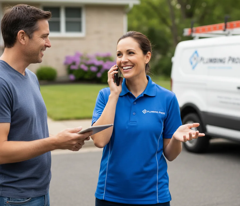 Grant Plumbing customer support in Mackinaw
